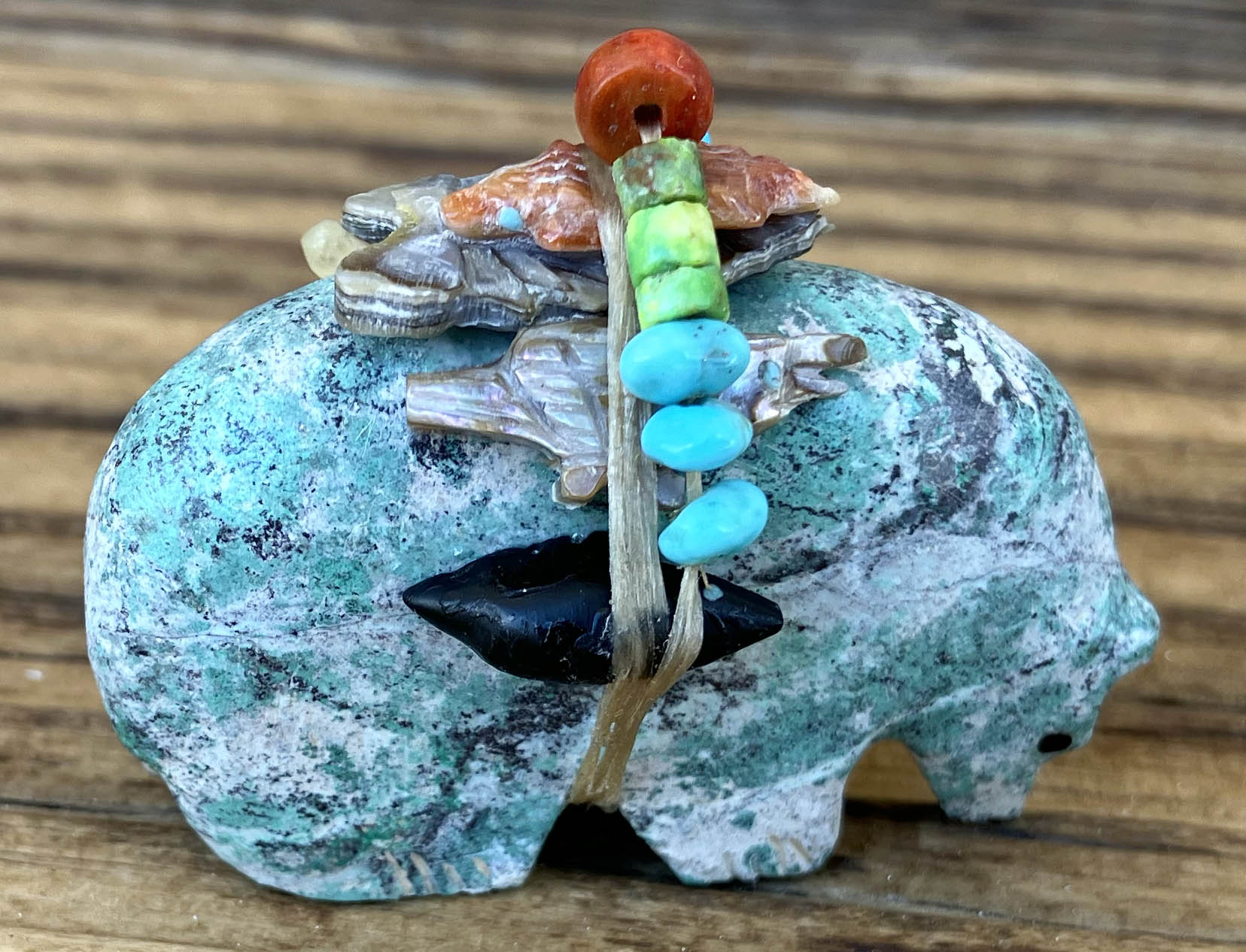 Woody Mackel | Zuni Bear Fetish | Penfield Gallery of Indian Arts | Albuquerque, New Mexico